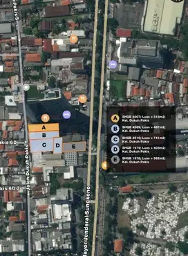 ‼️STRATEGIS ‼️ TANAH NOL JALAN RAYA MAYJEN SUNGKONO SURABAYA BARAT