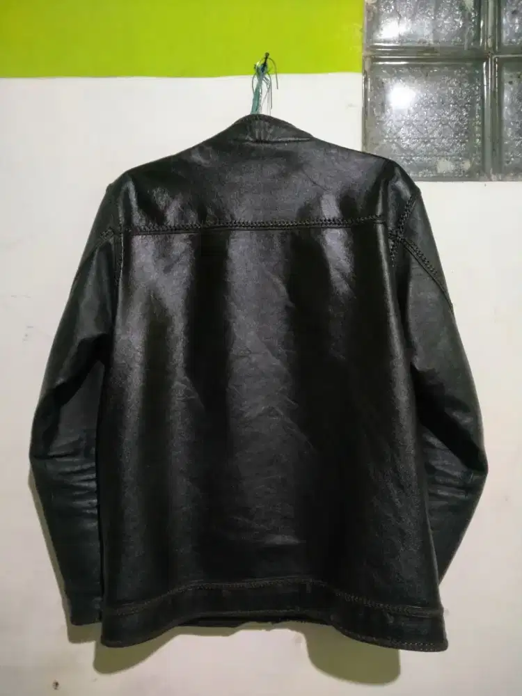 Jaket kulit asli domba medell sulam