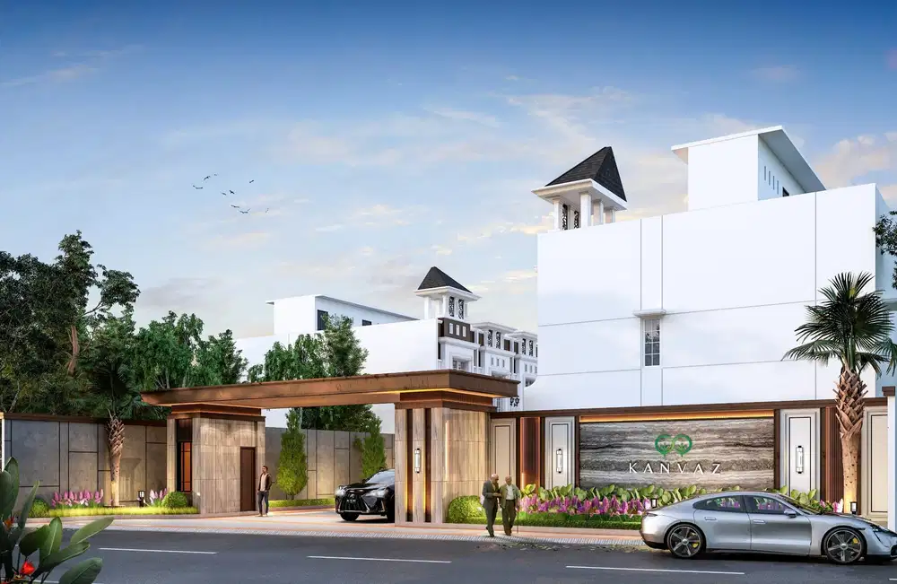 DIJUAL RUMAH DI KOMPLEK KANVAZ JALAN LAMA MEDAN