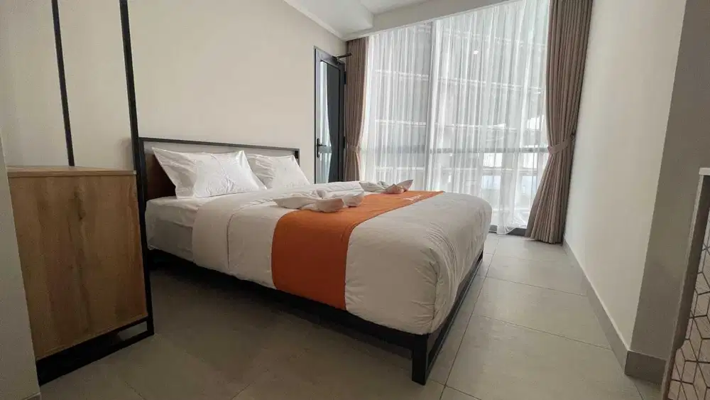 Disewakan apartement menara jakarta 1 kamar tidur fully furnished