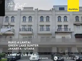 Ruko Green Lake Sunter - 4 Lantai - Strategis - Dekat Starbuck - Hotel