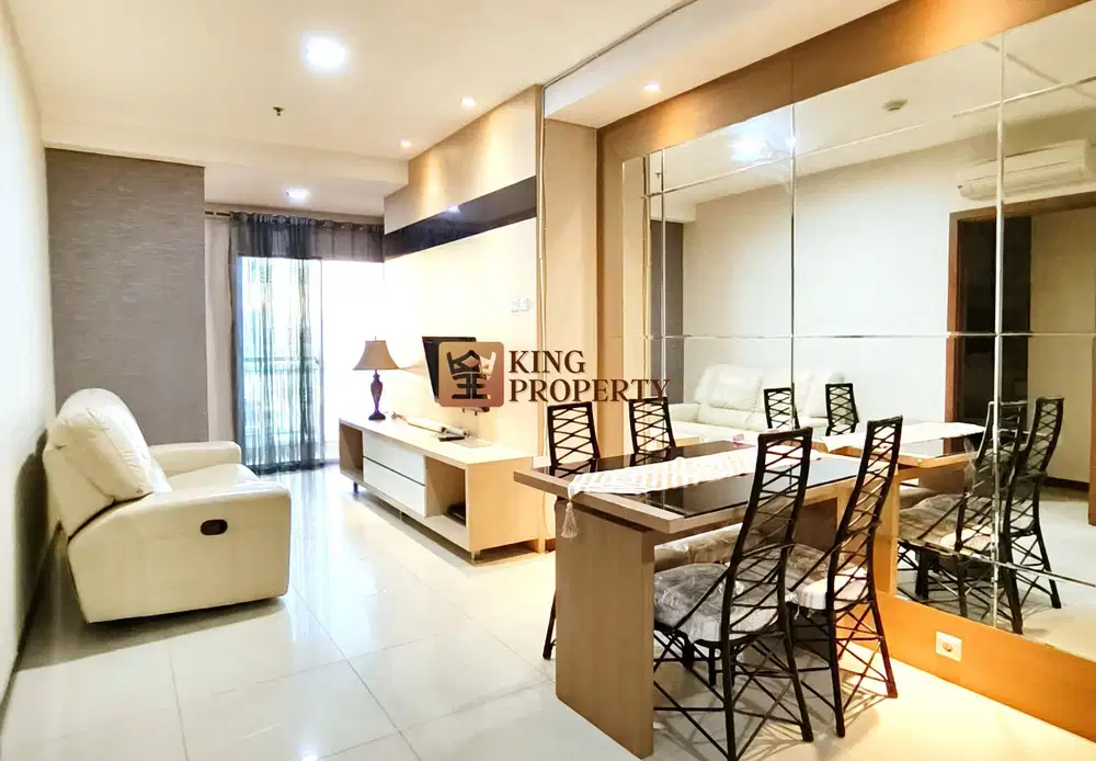 Bonus Furnished Lengkap 2BR 74m² View Laut Condominium Green Bay Pluit