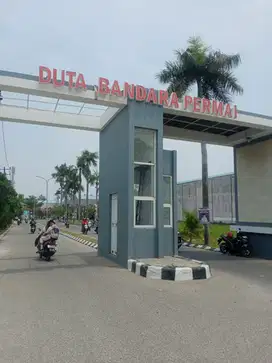 Dijual Cepat Tanah Bagus Super Murah di  Perumahan Duta Bandara Permai