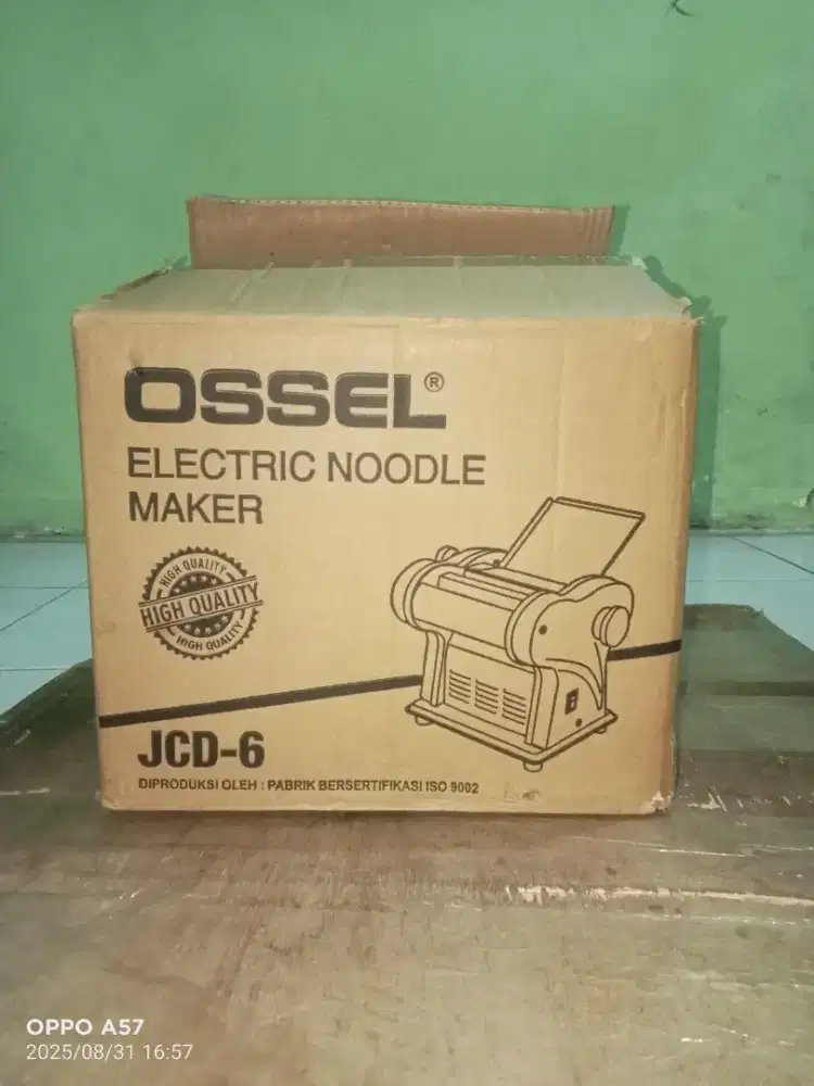 Mesin mie maker merk ossel