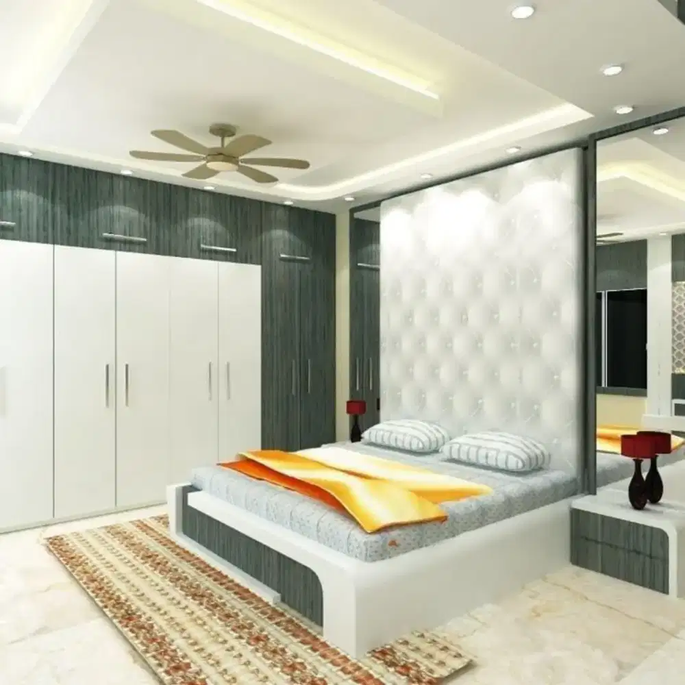 KITCHEN SET BEDROOM SET DESAIN INTERIOR DESIGN LEMARI PAKAIAN