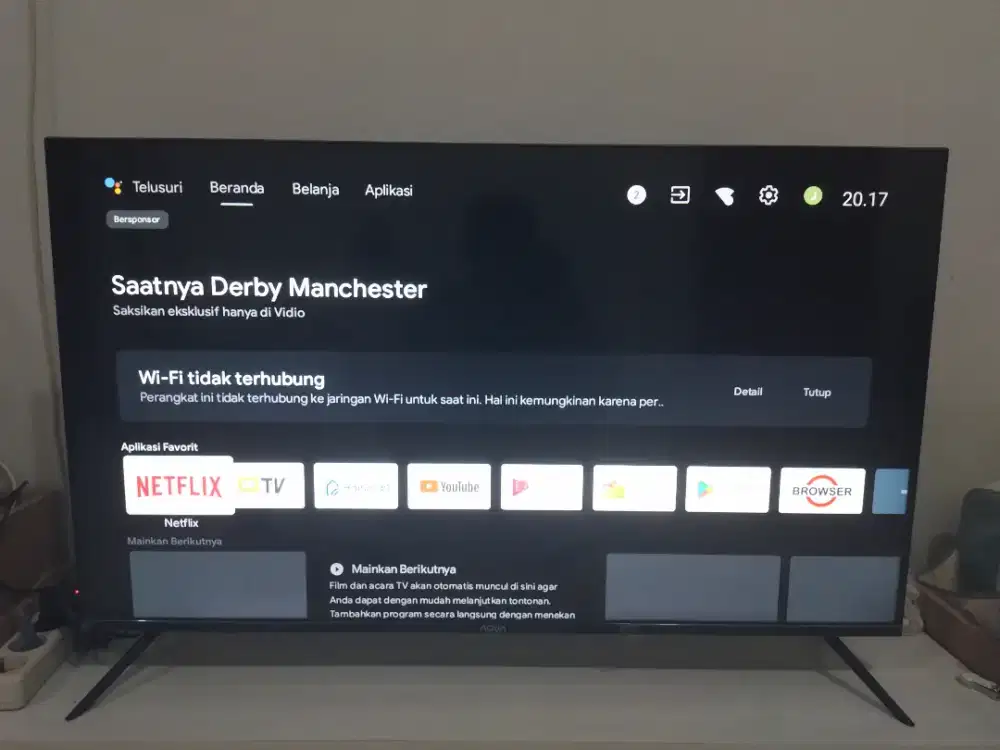 Dijual Cepet AQUA Android LED Full HD TV 43