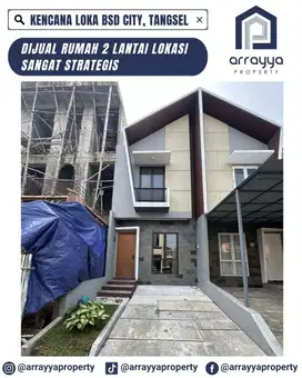 RUMAH INDUSTRIAL MODERN DI KENCANA LOKA EXT BSD