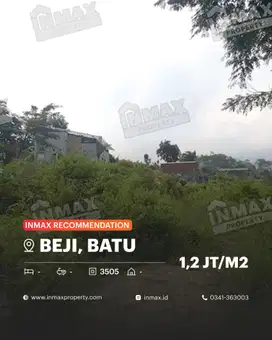 Tanah Pekarangan Murah Di Beji Batu, Cocok Untuk Investasi + Usaha