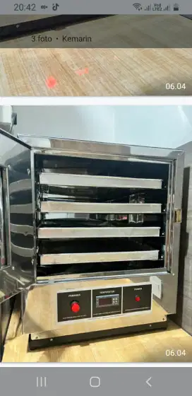 PROOFER ROTI LISTRIK 4 SUSUN