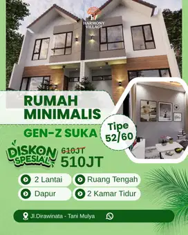 Rumahnya Kekinian, Cicilannya Bikin Senyum!