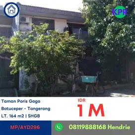 MP/AYD296 AYDA rumah taman poris gaga blok d1/10 baru ceper tangerang