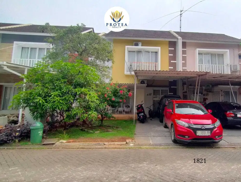 dijual rumah full furnished di serpong lagoon