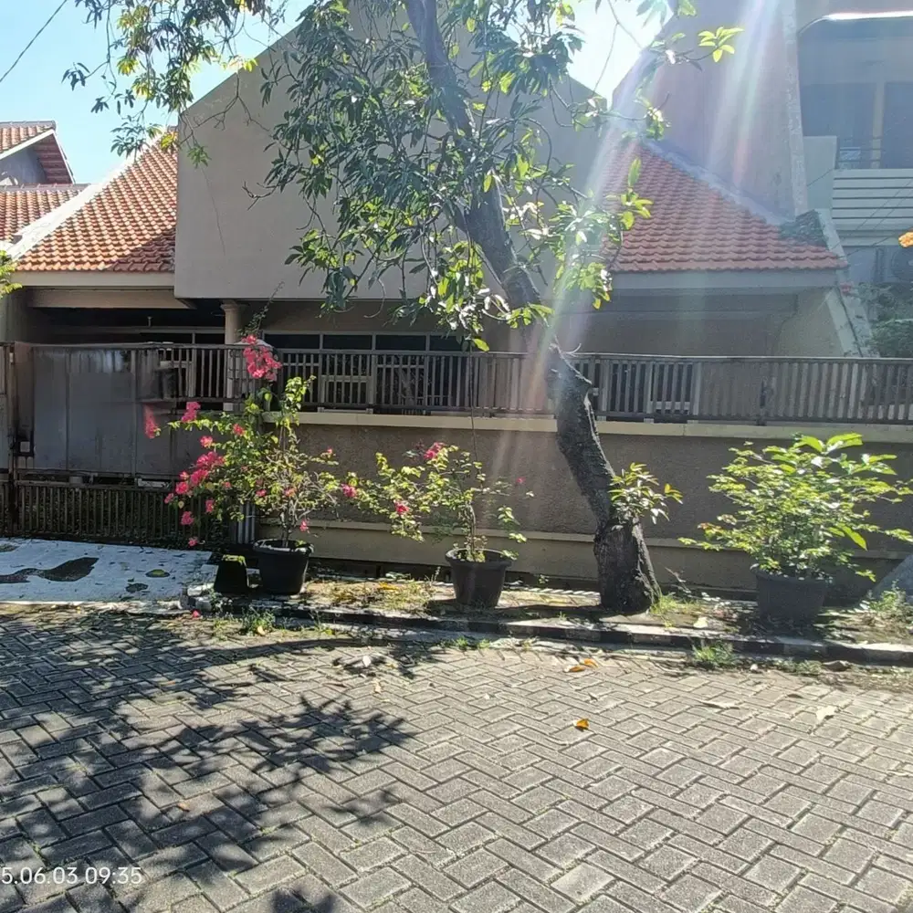 Rumah Rungkut Asri Surabaya SHM Dekat Bandara,Kampus UPN,MERR.