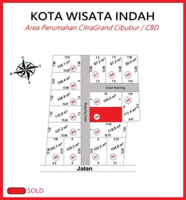 700 Meter dari Jalan Alternatif Cibubur, Kavling SHM Mulai Rp 4,4 JT