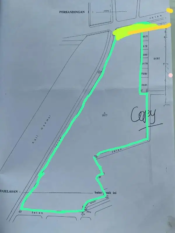 DIJUAL TANAH 0 JALAN RAYA WIYUNG MURAH BU