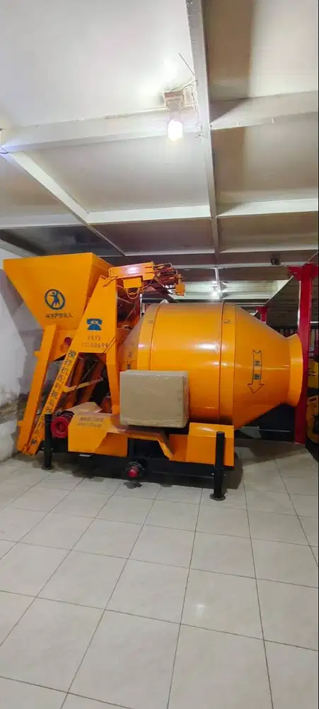 Mixer Molen 450 Liter Mesin Pangaduk Semen Dinamo Listrik 3 Phase