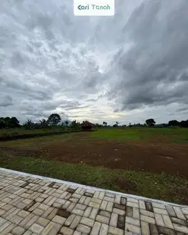 Tanah strategis luas 300m depan hotel bintang lima cisarua puncak