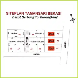 Kavling SHM Terjangkau Mulai Rp 1,57 Jt – 8 Menit ke Tol Burangkeng!