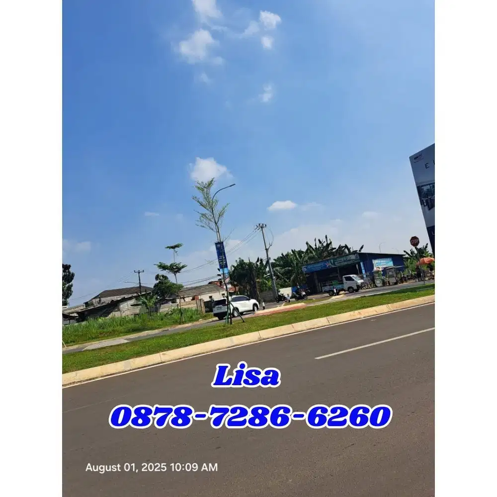 Tanah Disewakan 1000m² – BSD Area, Pagedangan, Harga 300 Juta/Nego