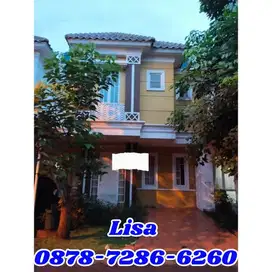 SEGERA DISEWAKAN RUMAH MALIBU 2 LANTAI FREE 2 AC GADING SERPONG