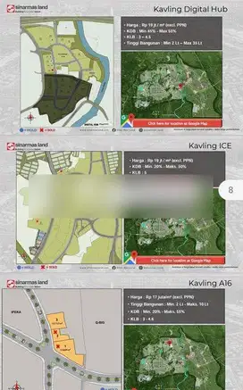 Kavling komersial bsd city