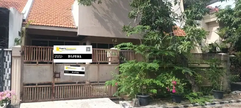 DIJUAL RUMAH RUNGKUT ASRI TIMUR DEKAT UPN MERR