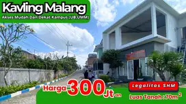 Kavling Strategis Kawasan Perumahan Akses Mudah Ke UMM Hanya 3 Menit