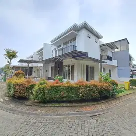 rumah corner 2 lantai, residence one bsd city, cluster red diamond
