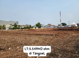 Jual Cepat Lahan 5549 meter Lokasi Ceger Pondok Aren Tangsel