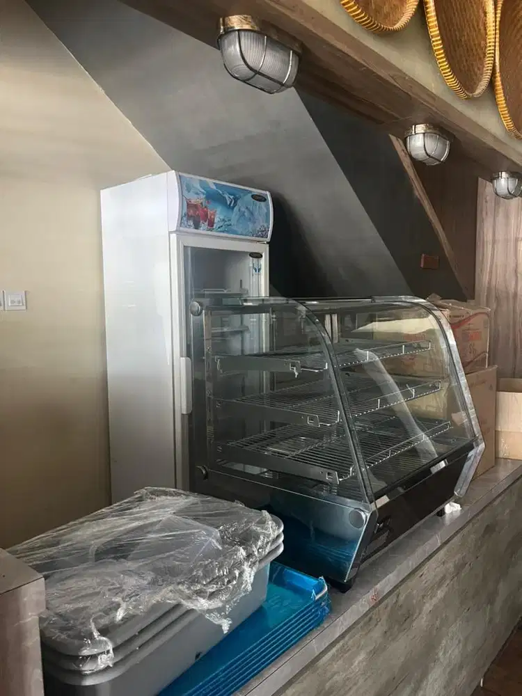 Showcase chiller 1 pintu / showcase warmer display