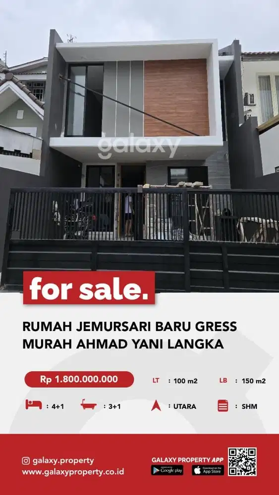 Jual Rumah New Gress Ready Murah Strategis