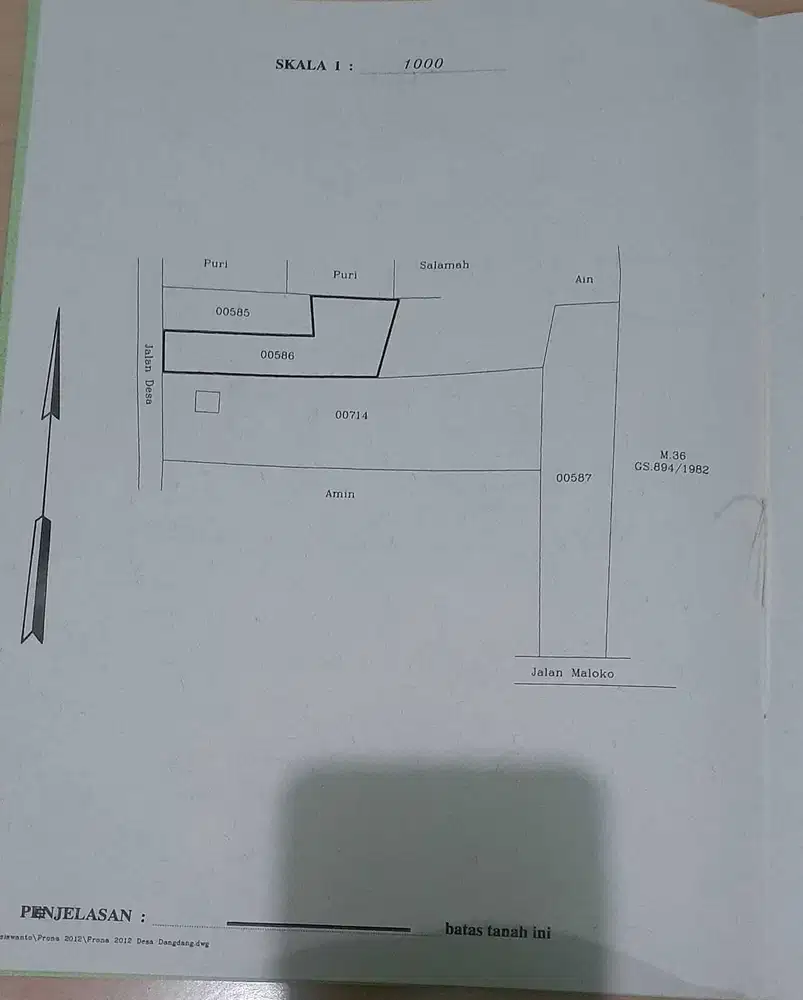 Dijual Tanah Lokasi Strategis Dekat BSD dan Cisauk, Tangerang