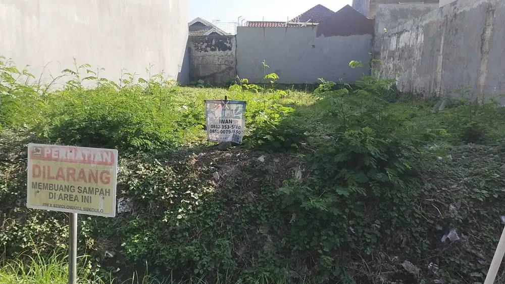 Dijual Tanah Klampis Semolo Barat Wisma Mukti