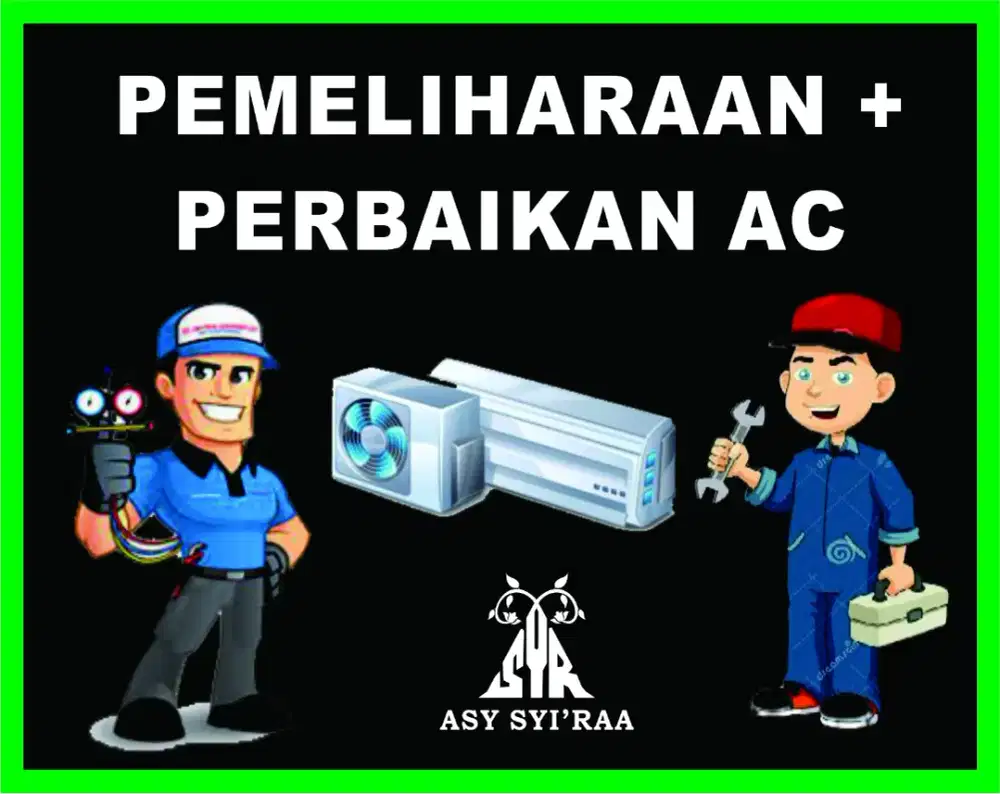 Cuci dan servis ac