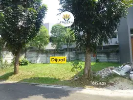 Kavling Badan Siap Bangun 219m2 di Kencana Loka BSD City Tangsel