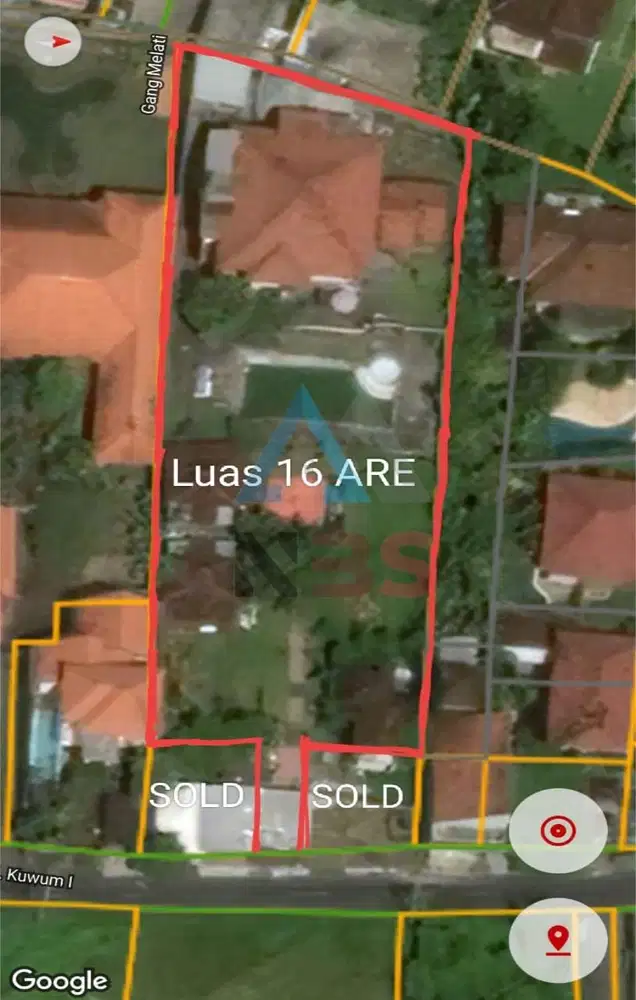 DIJUAL TANAH LOKASI PREMIUM KEROBOKAN