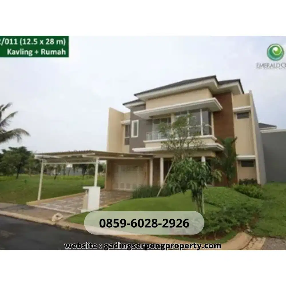 Flash Sale Cuci Gudang Summarecon Rumah Terbesar Premium Emerald Cove