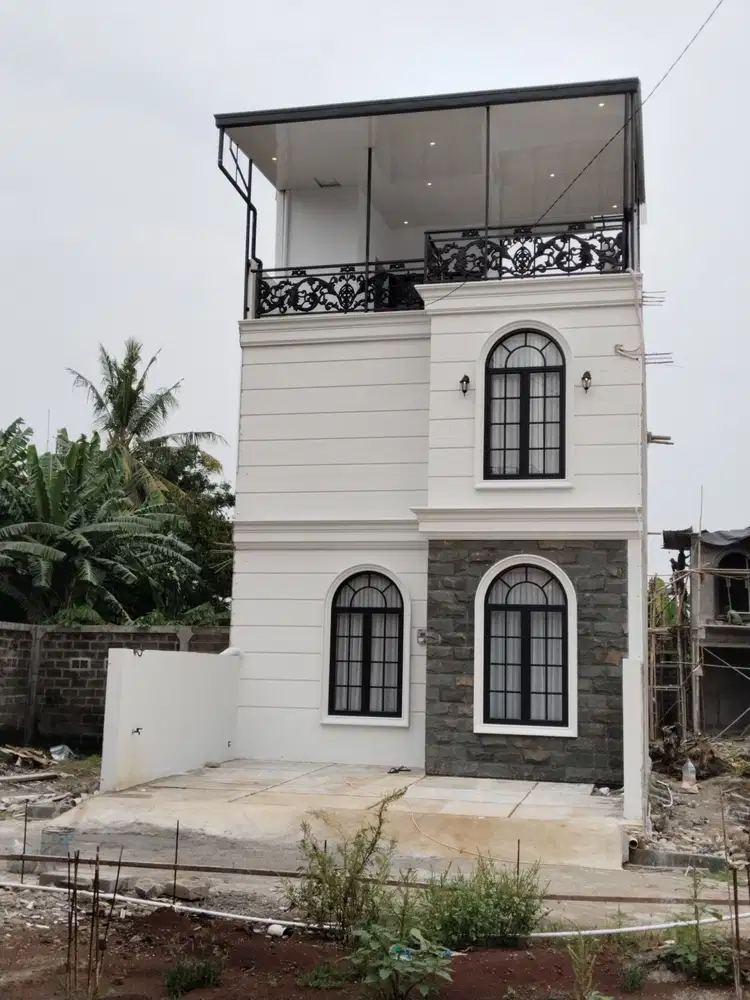 Rumah murah 2,5 lt 6 menit lrt harja mukti cuma  1,2M