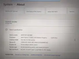 PC game ,baru. Rakit 1 bulan
