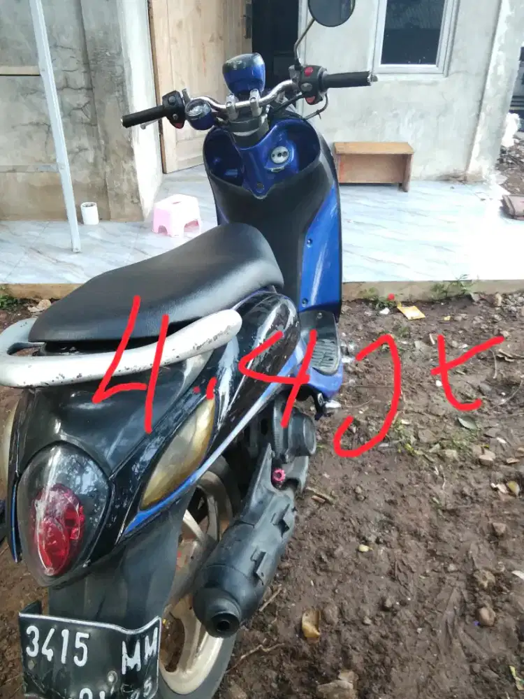 Mio Fino ss BPKB plat D  stter lncar tdk ngebul