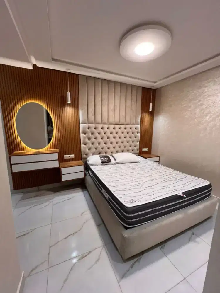 DESIGN INTERIOR, KITCHEN SET, LEMARI PAKAIAN, BACKDROP TV, KAMAR SET