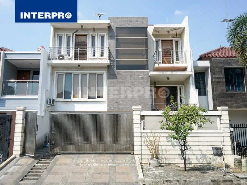 Rumah 3 Lantai Taman Permata Buana Design Modern Minimalis - LT 200m2