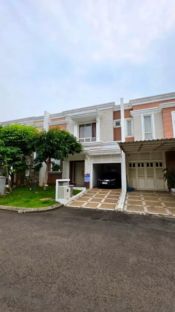 Jual rumah siap huni di cluster flamingo summarecon serpong