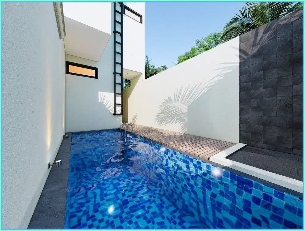 Rumah Mewah Sleman Jl Godean Include Private Pool Dekat Pasar Godean