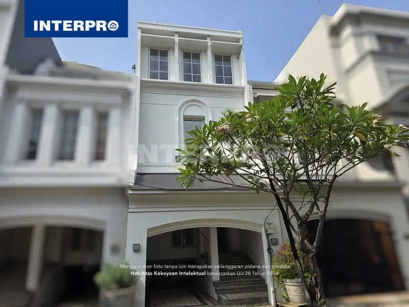 Rumah Townhouse 5 Lantai Intercon Kebon Jeruk Semi Furnished - 85m2