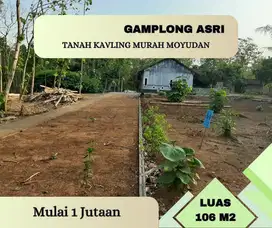 Tanah Dijual Ready SHM Jogja Gamplong Moyudan