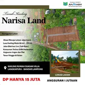 Tanah kavling narisa land langkapura bandar lampung