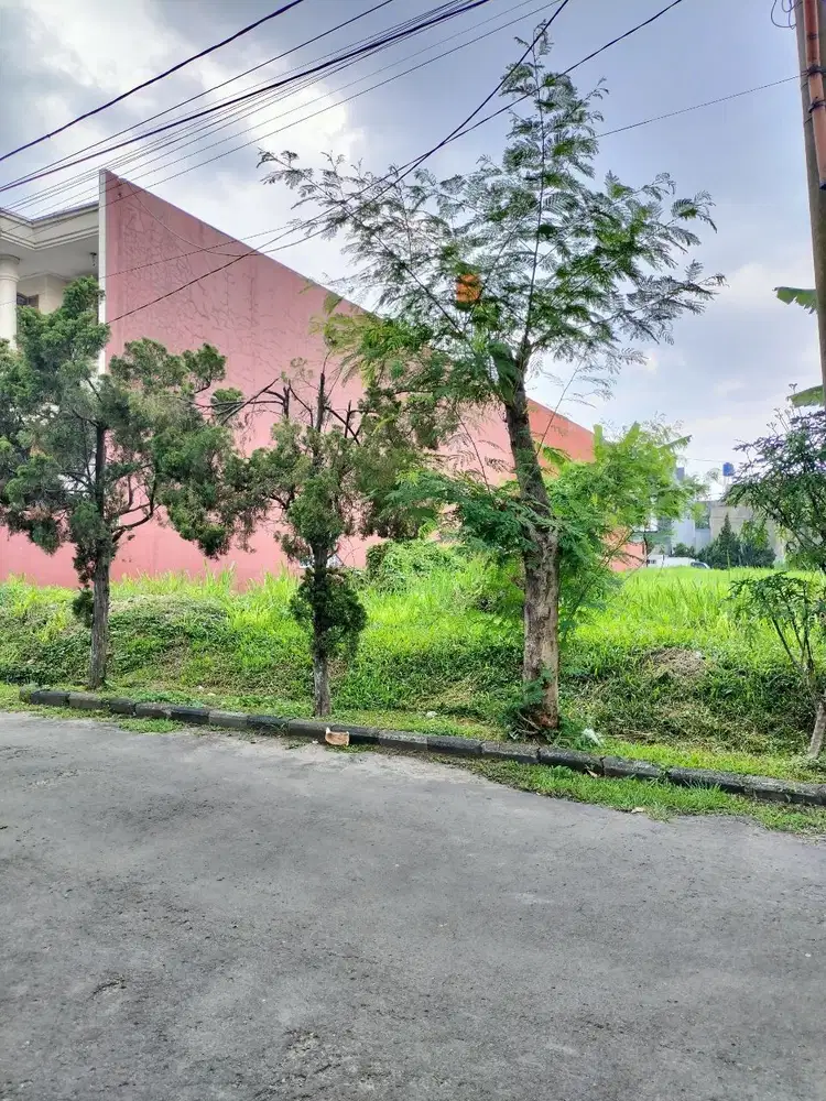 tanah kavling strategis siap bangun dalam komplek dekat jalan toll