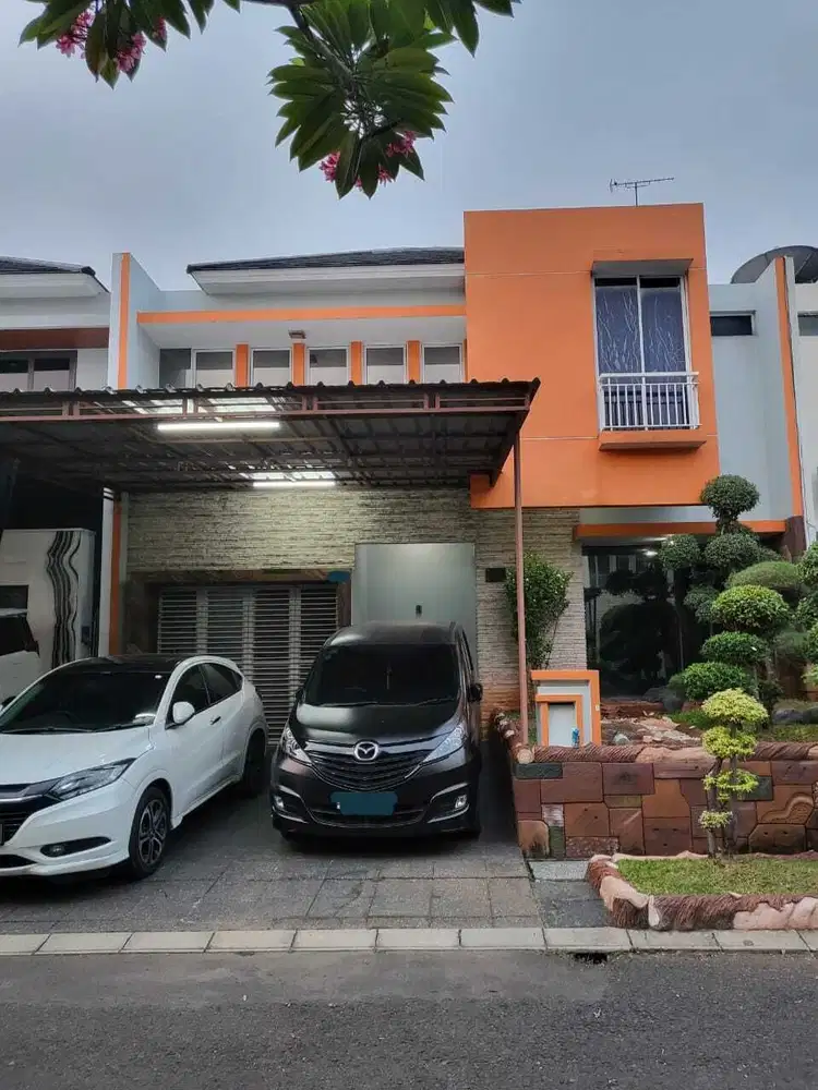 DIJUAL RUMAH ASRI FURNISH HADAP SELATAN JUAL MURAH DI CITRA GARDEN 6