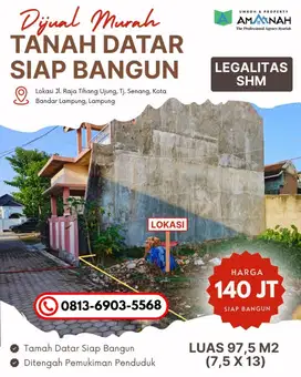 TANAH MURAH DKT KOLAM RENANG ALUNG TJ SENANG